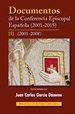 Portada del libro Documentos de la Conferencia Episcopal Española (2001-2015). I: 2001-2008