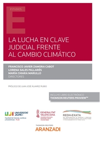 Portada del libro La lucha en clave judicial frente al cambio climático (Papel + e-book)