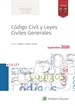 Portada del libro Código Civil y Leyes Civiles Generales 2020