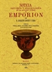 Portada del libro Noticia historica y arqueologica de la antigua ciudad de Emporion