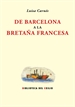 Portada del libro De Barcelona a la Bretaña francesa