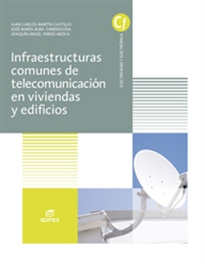 Portada del libro Infraestructuras comunes de telecomunicaciones en viviendas y edificios