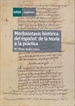 Portada del libro Morfosintaxis histórica del español: de la teoría a la práctica