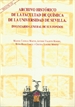 Portada del libro Archivo Histórico de la Facultad de Química de la Universidad de Sevilla