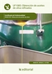 Portada del libro Obtención de aceites de oliva refinados. INAK0109 - Obtención de aceites de oliva