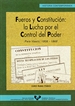 Portada del libro Fueros y Constitución: la lucha por el control del poder. País Vasco, 1808-1868