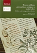 Portada del libro Textos médicos grecolatinos antiguos y medievales: Estudios sobre composición y fuentes
