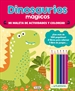 Portada del libro Maleta de actividades y colorear - dinosaurios