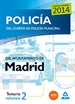 Portada del libro Policía del Cuerpo de Policía Municipal del Ayuntamiento de Madrid. Temario vol 2