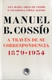 Portada del libro Manuel B. Cossío