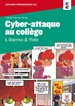 Portada del libro Cyber-attaque au collège,  Bandes Dessinées + CD