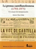 Portada del libro La prensa castellanoleonesa (1793-1975) Un ensayo de interpretación