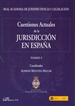 Portada del libro Cuestiones actuales de la jurisdicción en España. 2 vols.