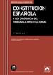Portada del libro Constitución Española y Ley Orgánica del Tribunal Constitucional