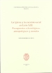 Portada del libro La iglesia y la cuestión social en León XIII. Presupuestos eclesiológicos, antropológicos y morales