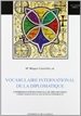 Portada del libro Vocabulaire International de la Diplomatique (2a ed.)