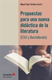Portada del libro Propuestas para una nueva didáctica de la literatura (ESO y Bachillerato)