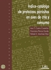 Portada del libro Índice-catálogo de protozoos parásitos en aves de cría y consumo
