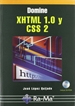 Portada del libro Domine XHTML 1.0 y CSS 2