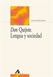 Portada del libro Don Quijote. Lengua y sociedad