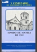 Portada del libro Sínodo de Manila de 1582