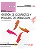 Portada del libro Manual. Gestión de conflictos y proceso de mediación (MF1040_3). Certificados de profesionalidad. Mediación comunitaria (SSCG0209)