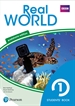 Portada del libro Real World 1 Students' Book with Online Area (Andalusia)