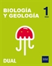 Portada del libro Inicia Biología y Geología Serie Nácar 1.º ESO. Libro del alumno