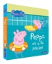 Portada del libro Peppa Pig. Libro de cartón - Peppa Pig va a la piscina