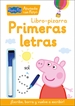 Portada del libro Peppa Pig. Primeros aprendizajes - Aprendo con Peppa Pig. Primeras letras (Libro-pizarra)
