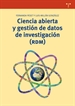 Portada del libro Ciencia abierta y gestión de datos de investigación (RDM)