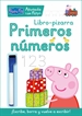 Portada del libro Peppa Pig. Primeros aprendizajes - Aprendo con Peppa Pig. Primeros números (Libro-pizarra)