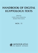 Portada del libro Handbook of Digital Egyptology: Texts