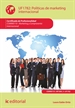 Portada del libro Políticas de marketing internacional. COMM0110 - Marketing y compraventa internacional
