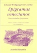 Portada del libro Epigramas venecianos
