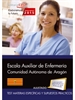 Portada del libro Cuerpo auxiliar. Escala auxiliar de enfermería  Comunidad Autónoma de Aragón. Test Materias Específicas y Supuestos Prácticos