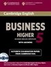 Portada del libro Cambridge English Business 5 Higher Self-study Pack (Student's Book with Answers and Audio CD)