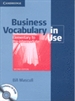 Portada del libro Business Vocabulary in Use Elementary to Pre-intermediate with Answers and CD-ROM 2nd Edition