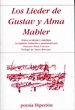 Portada del libro Los Lieder de Gustav y Alma Mahler
