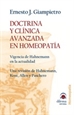 Portada del libro Doctrina y Clínica avanzada en homeopatía