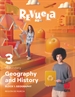 Portada del libro Geography and History. 3 Secondary. Revuela. Región de Murcia