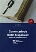 Portada del libro Comentario de Textos Hispánicos: Análisis del Comentario Literario