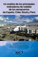 Portada del libro Un análisis de los principales indicadores de calidad de los aeropuertos de España, Chile, Brasil y Perú