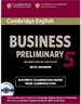 Portada del libro Cambridge English Business 5 Preliminary Self-study Pack (Student's Book with Answers and Audio CD)