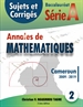 Portada del libro Annales de Mathématiques, Baccalauréat A, Cameroun, 2009 - 2019