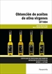 Portada del libro Obtención de aceites de oliva vírgenes