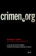 Portada del libro Crimen.org