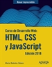 Portada del libro Curso de Desarrollo Web: HTML, CSS y JavaScript. Edición 2018