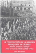 Portada del libro La Construcción de la Memoria Franquista en Cáceres