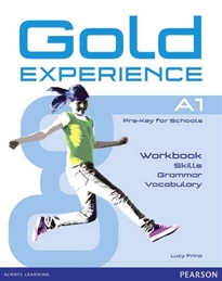 Portada del libro Gold Experience A1 Language and Skills Workbook